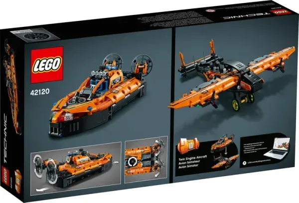 LEGO Rescue Hovercraft 42120 Lodër | Building Toy - 5