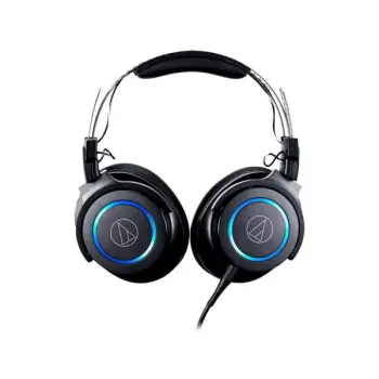 Ndëgjuese Audio-Technica me kabllo dhe mikrofon LED