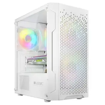 COVER PC Logic Aramis ARGB Mini, Tempered Glass, White