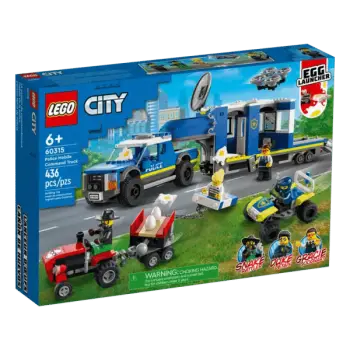 LEGO Police Mobile Command Truck 60315 Lodër | Building Toy
