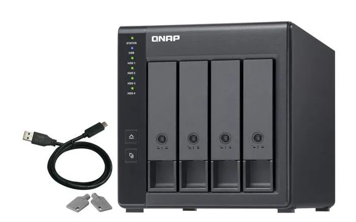 QNAP TR-004 4 BAY Type-C, 65 W, SERVER - 1