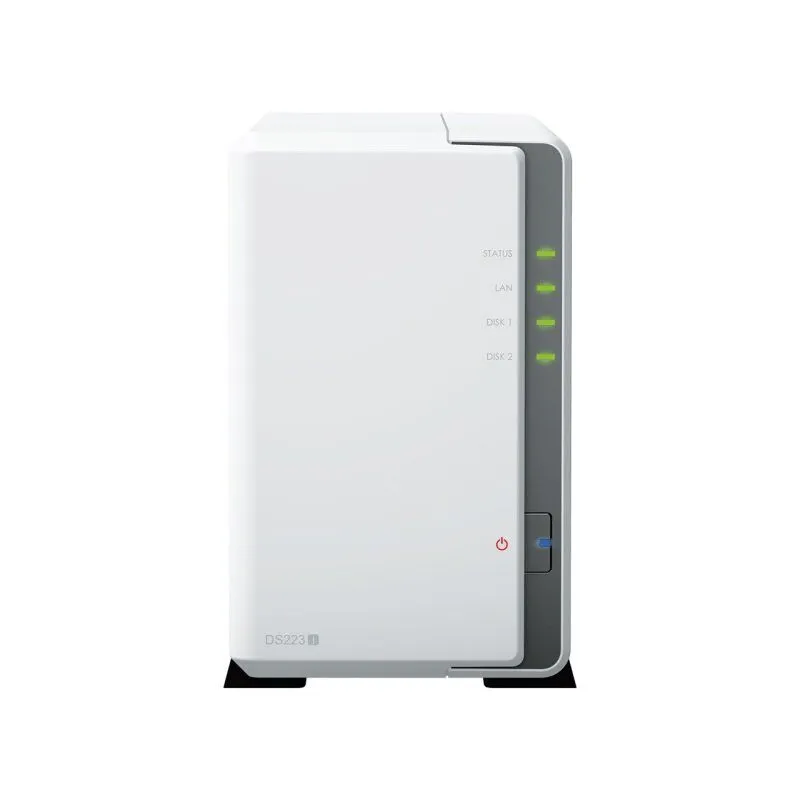 2-Bay Synology DS223j - CPU Realtek RTD1619B server - 1