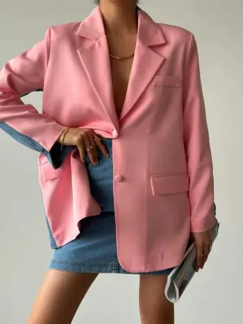 Sako rozë – Pink blazer