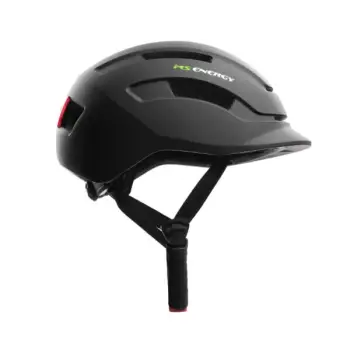 Helmetë MS Energy / MSH-300_M / M(55-58cm), L(59-61cm) / Rear Red LED Light / E zezë