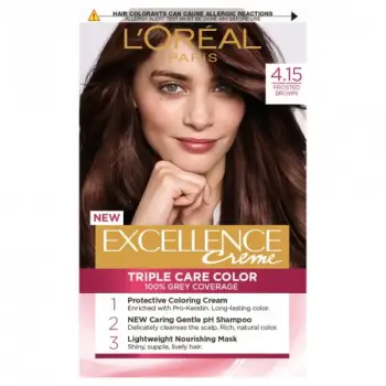 Ngjyre per floke – L’Oréal Paris Excellence Crème 4.15 – Frosted Brown