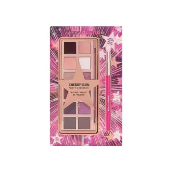 REVOLUTION CHERRY ICON PALETTE&BRUSH SET