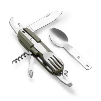 Brisk Multifunksional Pentagon Olaf Camping Utensils (TACMAVEN)