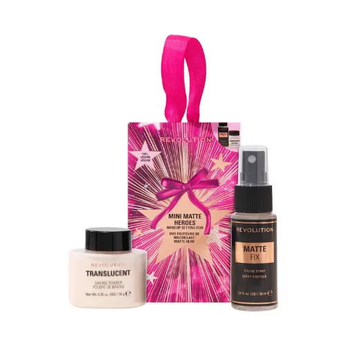 REVOLUTION MATTE HEROES MAKE UP SETTING DUO - 1