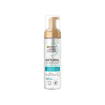 GARNIER AMBRE SOLAIRE NATURAL BRONZER SELF-TAN MOUSSE 200ML