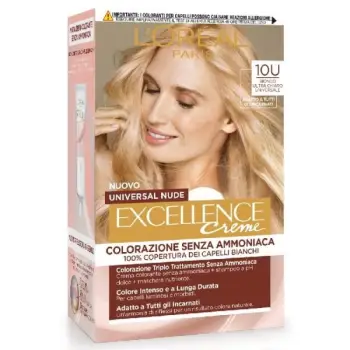 Bojë flokësh – L’Oréal Paris Excellence Universal Nudes 10U – Lightest Blond