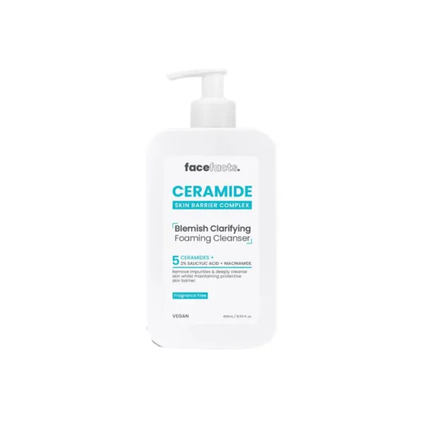 FACEFACTS CERAMIDE BLEMISH CLARIFYING FOAMING CLEANSER 400ML - 1