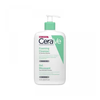 CERAVE FOAMING CLEANSER NORMAL TO OILY SKIN 473 ML