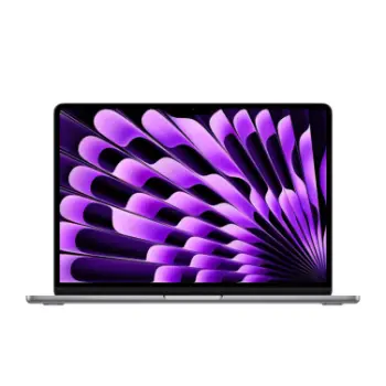 Laptop – Apple MacBook Air 13 M3 8C 256GB SSD 16GB 13.6″ (2560×1664) macOS Space Gray Backlit Keyboard.