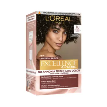 Bojë flokësh – L’Oréal Paris Excellence Universal Nudes 1U – Black