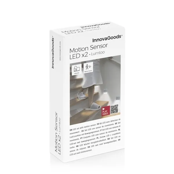 Dritë LED me sensor lëvizjeje – InnovaGoods - 8