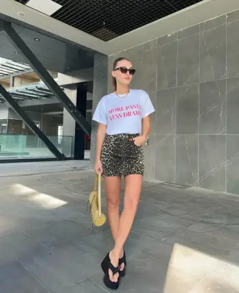 Fund leopardi – Leopard skirt