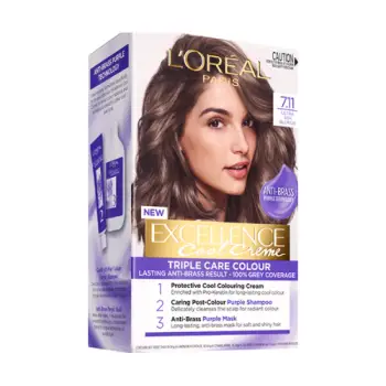 Bojë flokësh – L’Oréal Paris Excellence 7.11 – Cool Ultra Ash Blonde