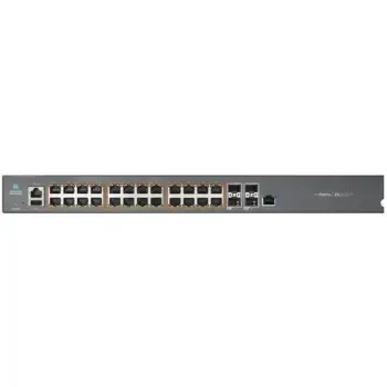 Switch Cambium cnMatrix EX2028-P – 24x Gigabit PoE+ Ports + 4x SFP+ 10G Uplink / Managed Switch / 400W PoE Budget
