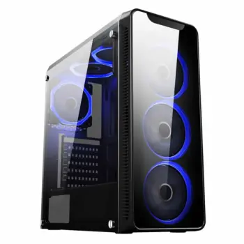 Gaming PC – Kase MS Armor V700 RGB 3 x Front LED Intel® Core™ i9-9900KF , 16GB DDR4 240GB SSD, RTX 3050 8GB