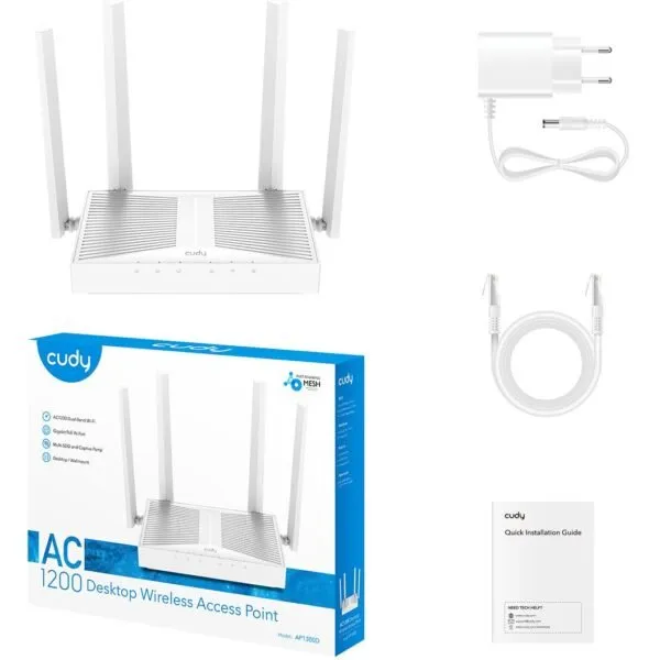 Access Point Cudy AC1300 Wireless Desktop - 3