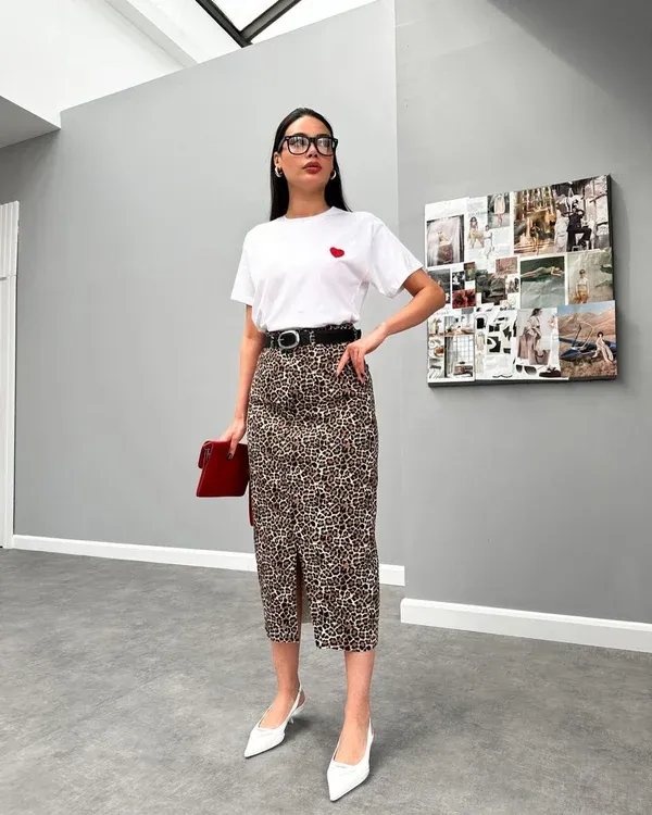 Fund leopardi – Leopard skirt - 1