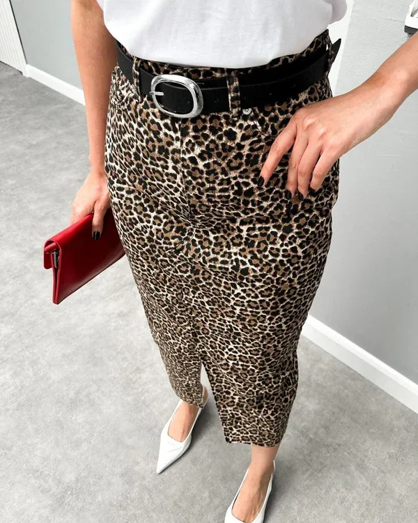 Fund leopardi – Leopard skirt - 2