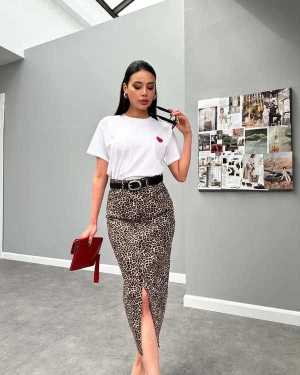 Fund leopardi – Leopard skirt - 3