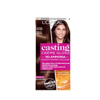 Ngjyrë flokësh-​L’Oréal Paris Casting Crème Gloss 418 Choco Mocha