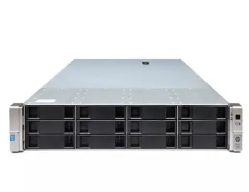 HPE Proliant DL380 Gen9 (2 Unit) 2 x Intel® Xeon® Processor E5-2650 v3 (25M Cache, 2.30 GHz), 256GB DDR4 ECC Registered ram memory, 2 x 480GB SSD + 2 x 2TB Hard Drive Toshiba P300,