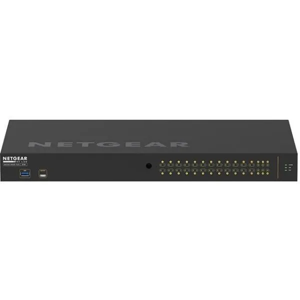 Switch Netgear AV Line M4250-26G4F PoE / Managed Rackmount (24+4 Ports) - 1