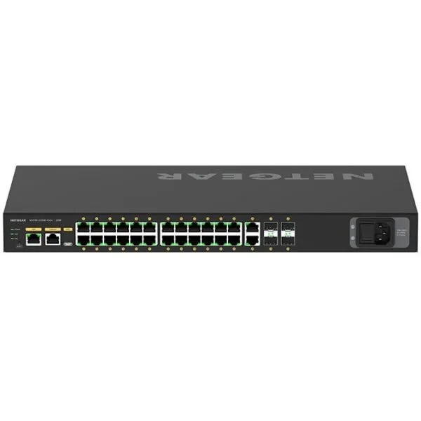 Switch Netgear AV Line M4250-26G4F PoE / Managed Rackmount (24+4 Ports) - 2