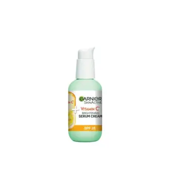 Mbrojtës ndaj diellit-Garnier Vitamin C 2n1 – Krem & Serum për Ndriçim me SPF 25