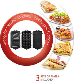 Moulinex SW612543 Toster për Waffle | Waffle Maker