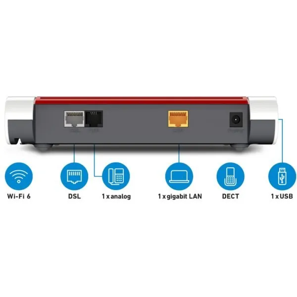 Ruter AVM Fritz!Box 7510 - 2