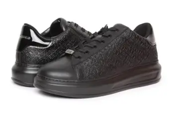Karl Lagerfeld Atlete te ceketa- Kapri Emboss Repeat Lo Lace