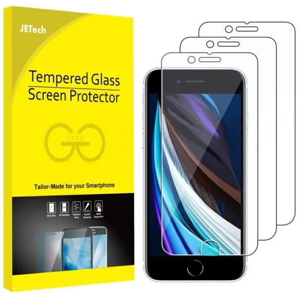 Clear Tempered Glass for Apple iPhone SE (2nd/3rd Gen) - 1
