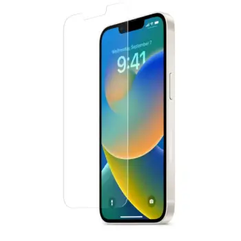 Clear Tempered Glass for Apple iPhone 16e / 14 / 13 Pro / 13