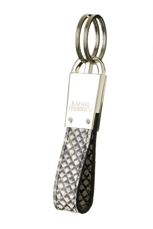 RAFAEL FEDERICO IPHONE 14 PRO NATURAL PATTERNED CASE CARD KEYCHAIN SET / Lëkur e Gjarpërit Python - 2