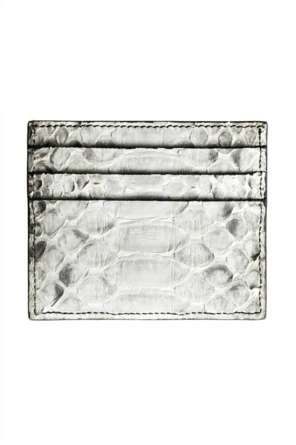 RAFAEL FEDERICO IPHONE 14 PRO NATURAL PATTERNED CASE CARD KEYCHAIN SET / Lëkur e Gjarpërit Python - 4