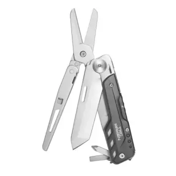 Brisk Multifunksional Pentagon Odin Camping Multitool with Scissors (T