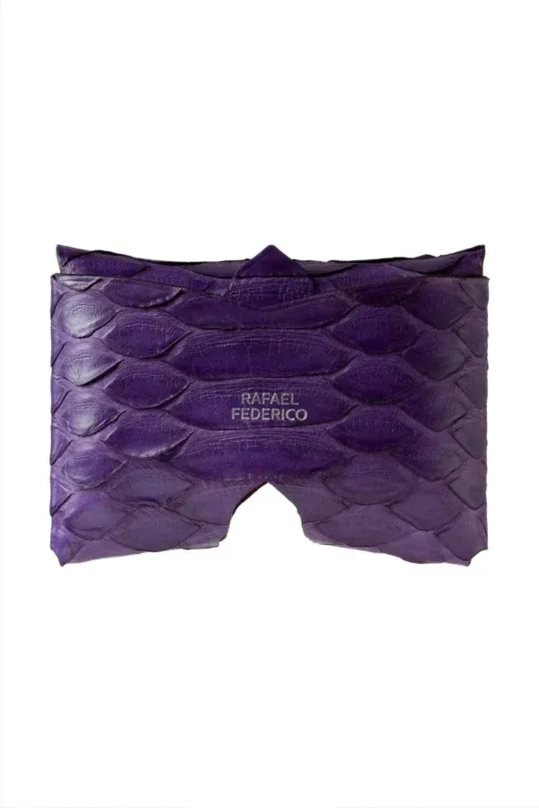 RAFAEL FEDERICO IPHONE 14 PRO PURPLE CASE CARD KEYCHAIN SET - 4
