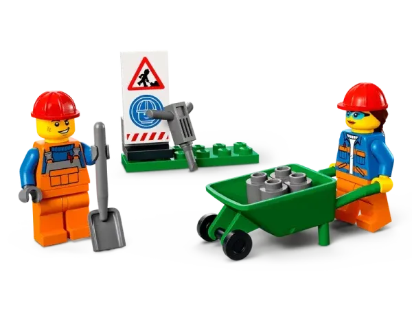 Lodër-Cement Mixer Truck 60325 Lego - 3
