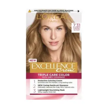 Ngjyrë flokësh – L’Oréal Paris Excellence 7.31 – Châtain Clair Doré