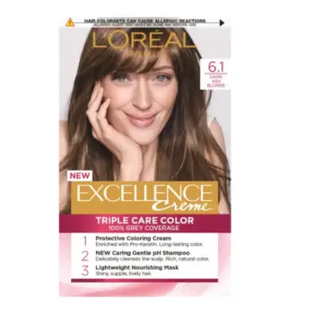 Ngjyrë flokësh – L’Oréal Paris Excellence 6.1 – Dark Ash Blonde
