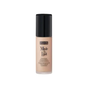Përshkrim i gjatë për PUPA Made To Last Foundation 030 – Fondatinë me Qëndrueshmëri të Lartë dhe Finish Natyral: