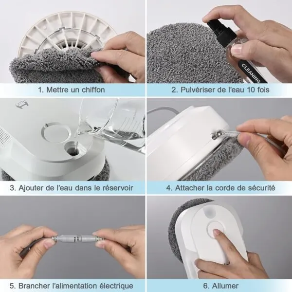 HUTT DDC56 Pastruesi Robotik i Dritareve | Window Cleaner Robot - 7