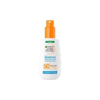 Krem mbrojtës nga dielli – Garnier Ambre Solaire Sensitive Advanced Sprej SPF 50+ – 150 ml