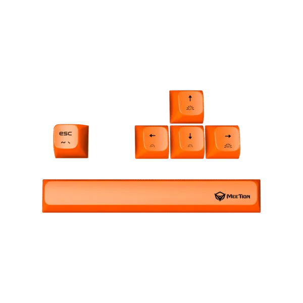 Tastierë Gaming Meetion MK12-01 65% Tri-Mode Mechanical / 2.4G Bluetooth / US / e Bardhë dhe Gri - 4