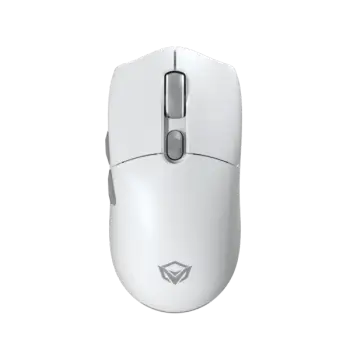 Maus Gaming Meetion Air GW24 Tri-Mode Lightweight / 62g / Butona 5 / 50-8000 DPI / USB / 2.4G+Bluetooth / e zezë