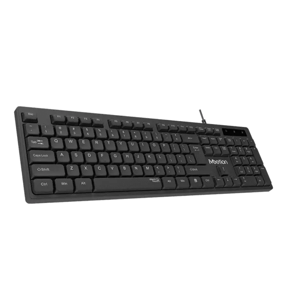 Tastierë me kabllo Meetion K300 Silent touch / USB / US / e zezë - 2